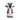 Plus size women African print dress with short sleeves and vibrant colors.
