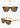 Eco-friendly handmade bamboo wood sunglasses with polarized lenses and natural bamboo arms.