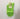 Women's Bamboo Fiber High Quality Socks in green, 5 pairs pack.