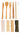 Bamboo dinnerware set with chopsticks, wooden cutlery, reusable straw, and carrying cloth bags.