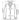 Men’s bamboo fiber shirt size chart illustration.