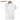 Men’s bamboo fiber sweat-absorbent T-shirt in white on hanger.
