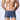 Bamboo fiber men's boxer underpants, soft and breathable, displayed in blue.