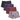 Bamboo fiber men's boxer underpants in various colors, 4-piece set.