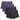 Bamboo Fiber Men's Boxer Underpants, soft and breathable, 4-piece set in various sizes.