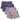 Bamboo fiber men's boxer underpants, 4-piece set, soft and breathable fabric.