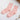 Women's pink bamboo fiber socks, antibacterial and breathable.
