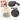Makeup Removal Reusable Bamboo Fiber Pads, 12-piece set, eco-friendly and washable.