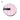 Reusable pink bamboo fiber makeup removal pad, 8cm round, eco-friendly.