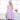 High quality absorbent bamboo fiber hair dryer cap and bath robe in purple color.