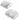 2 in 1 bamboo fiber memory foam back support cushion set with ergonomic design and measurement details.