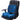 2 in 1 Bamboo Fiber Memory Foam Back Support Cushion on an office chair.
