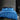 Bamboo Fiber Bactericidal Eco-Friendly Flat Sheet and Duvet Set in Blue, King and Queen Sizes.