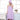 High quality absorbent bamboo fiber hair dryer cap and bath robe in purple.