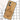Leopard Print Compass Wood Case For OPPO Reno models