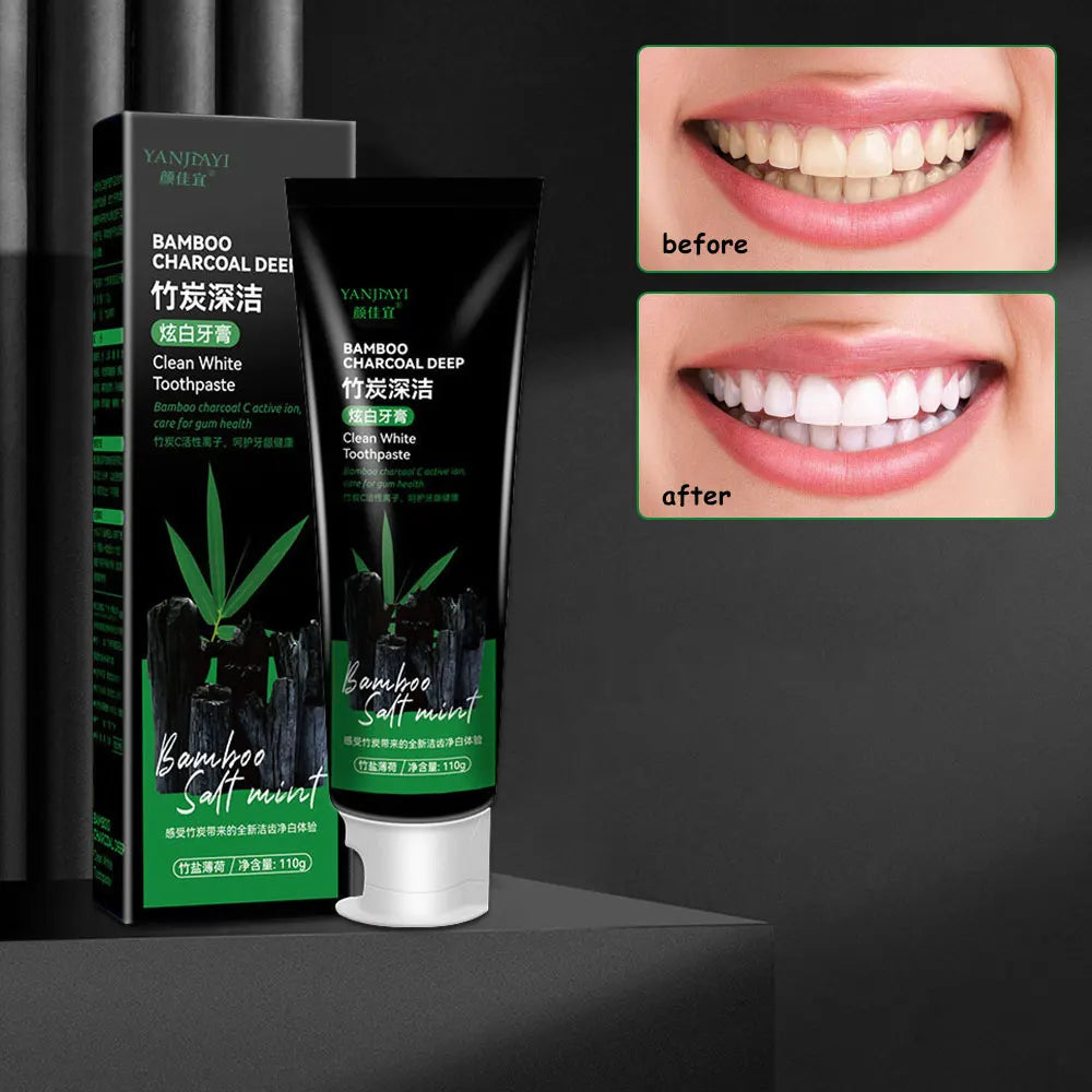 Activated Carbon Bamboo Charcoal Toothpaste 110G-Sokohewani Ventures