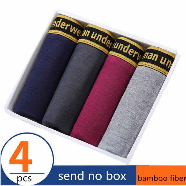 Bamboo Fiber Men's Underwear Boxers