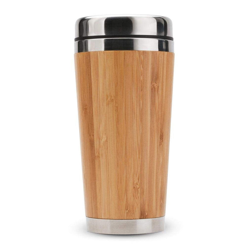 Leak Proof Insulated Bamboo Coffee Mugs-Sokohewani Ventures