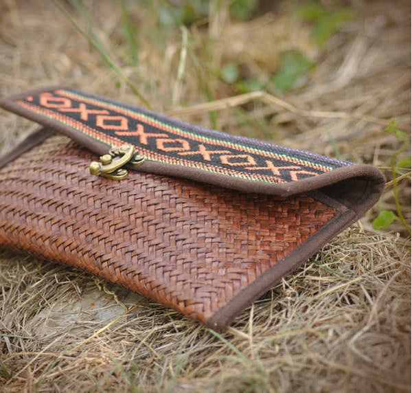 Handmade Bamboo Rattan Weave Ladies Handbag