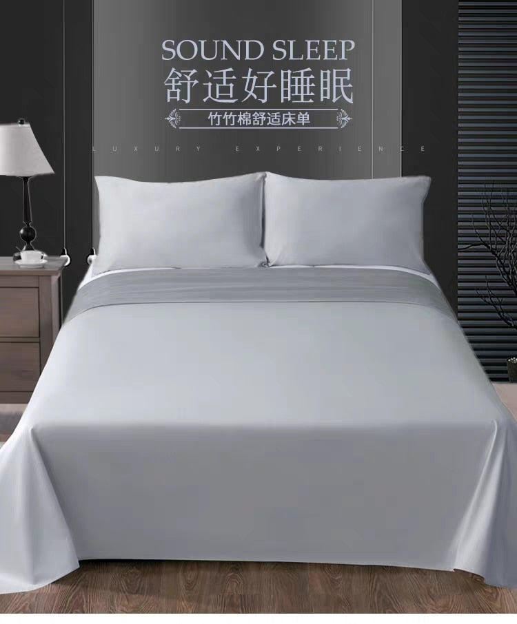 Bamboo Charcoal Fiber Bedsheet & Pillowcase Sets