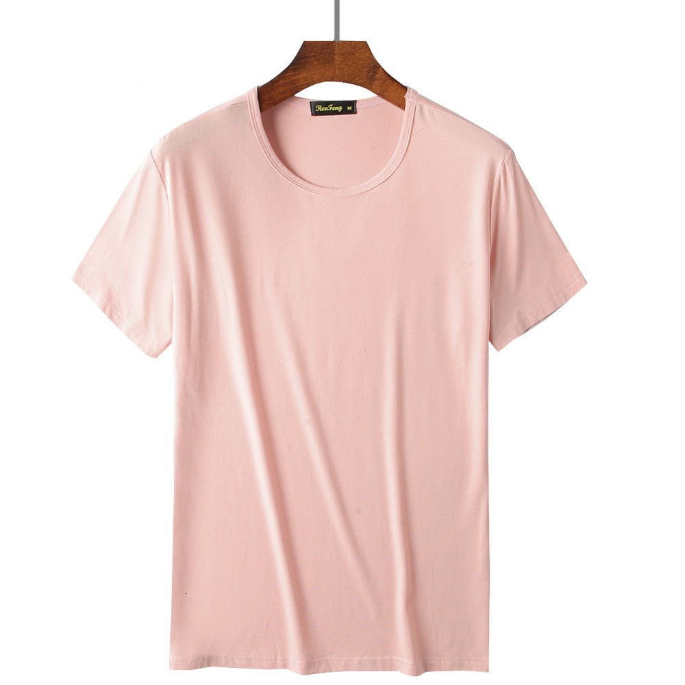 Men’s Bamboo Fiber Sweat-Absorbent T-Shirts