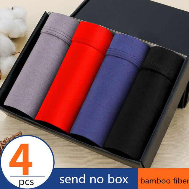 Bamboo Fiber Men's Underwear Boxers