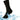 Unisex waterproof breathable bamboo socks for hiking, hunting, and skiing amid water splashes.