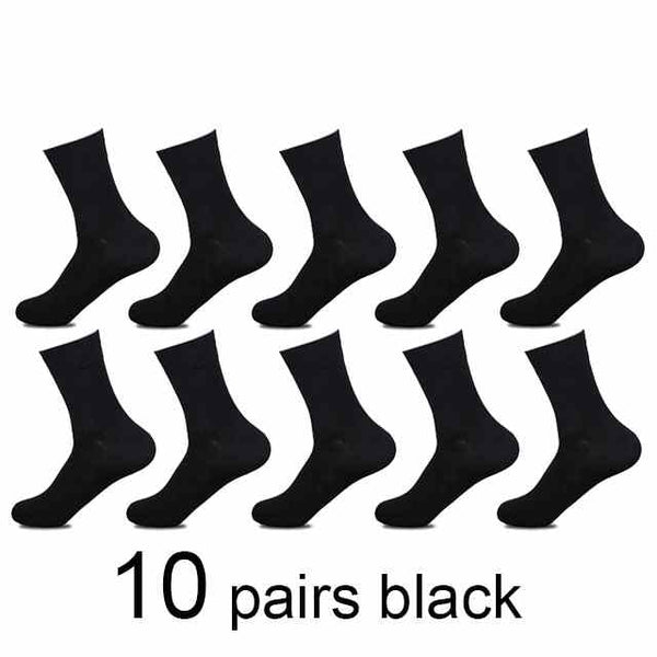 10 Pairs/lot Men Bamboo Socks