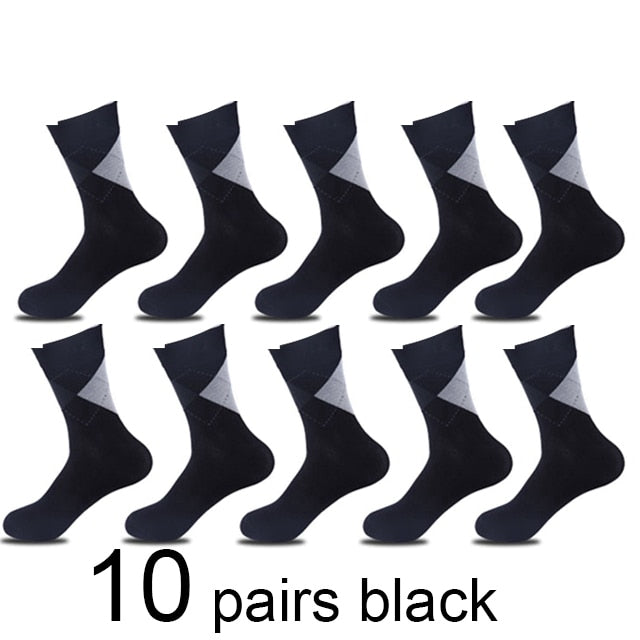10 Pairs per lot Men Bamboo Socks-Sokohewani Ventures