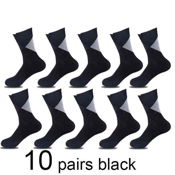 10 Pairs/lot Men Bamboo Socks